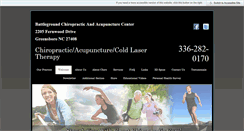Desktop Screenshot of battlegroundchiropractic.com
